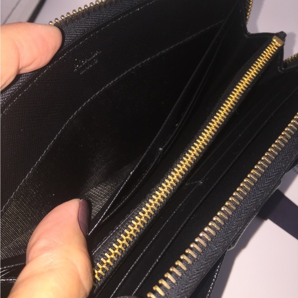Authentic PRADA Saffiano Ribbon long wallet - Picture 10 of 14